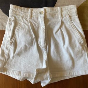 Wilfred Free Kelly Short Cotton-twill WHITE SIZE 4